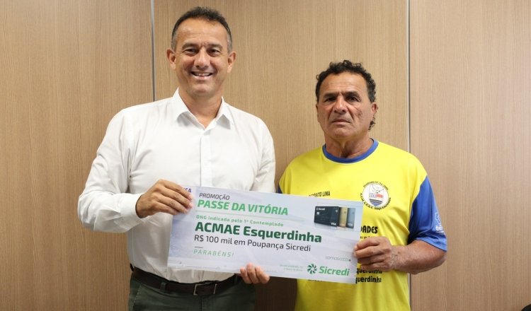 Projeto da Associação Esquerdinha ganha R$ 100 mil da Sicredi/Visa em promoção da Copa