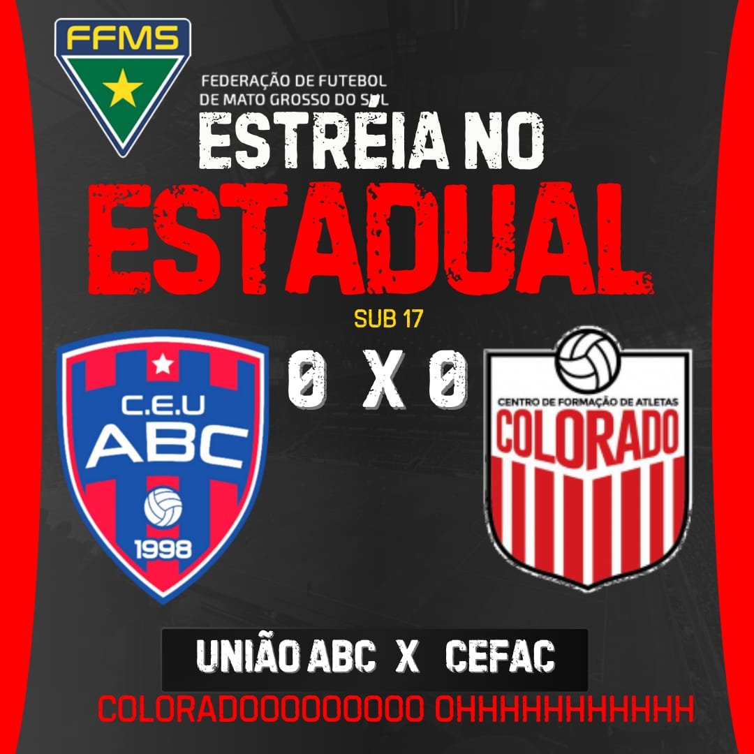 CEFAC/Esquerdinha estrou com empate diante do União ABC